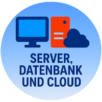 Server, Datenbank und Cloud