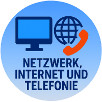 Netzwerk, Internet und Telefonie
